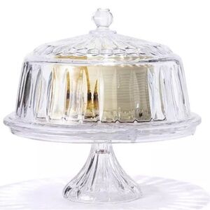 Gorgeous Shannon Godinger Stratford Crystal 4-in-1 Cake Dome•EVC!